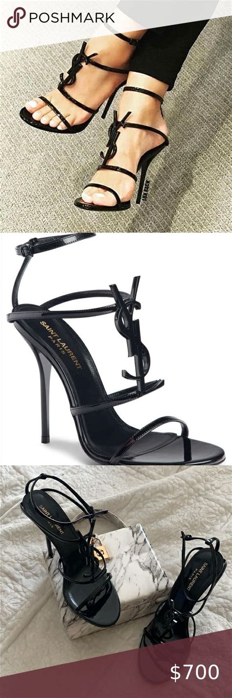 cassandra ysl heels|saint laurent kitten heels.